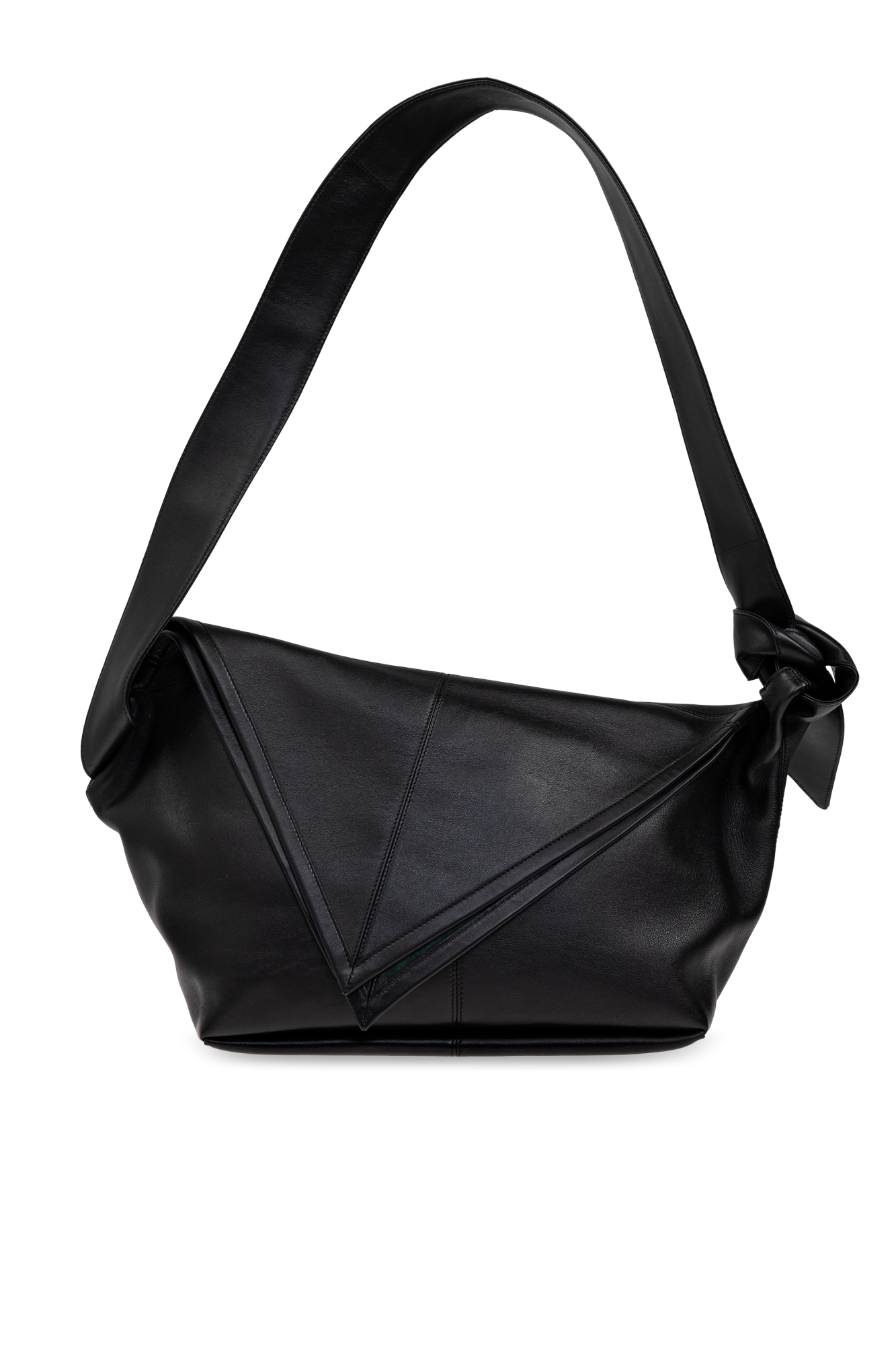 ショルダーバッグ BOTTEGA VENETA Men Shoulder bag Black 795637V56A1 8803 BOTTEGA VENETA | Small Zigzag Leather Shoulder Bag | Men